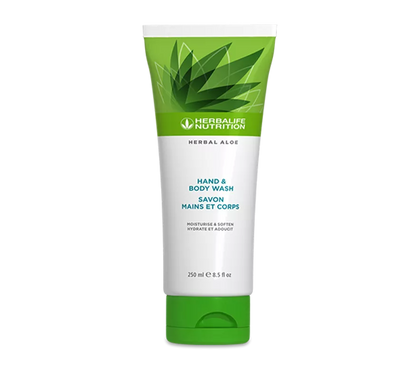 Herbal Aloe bagnoschiuma mani e corpo con Aloe Vera 250 ml