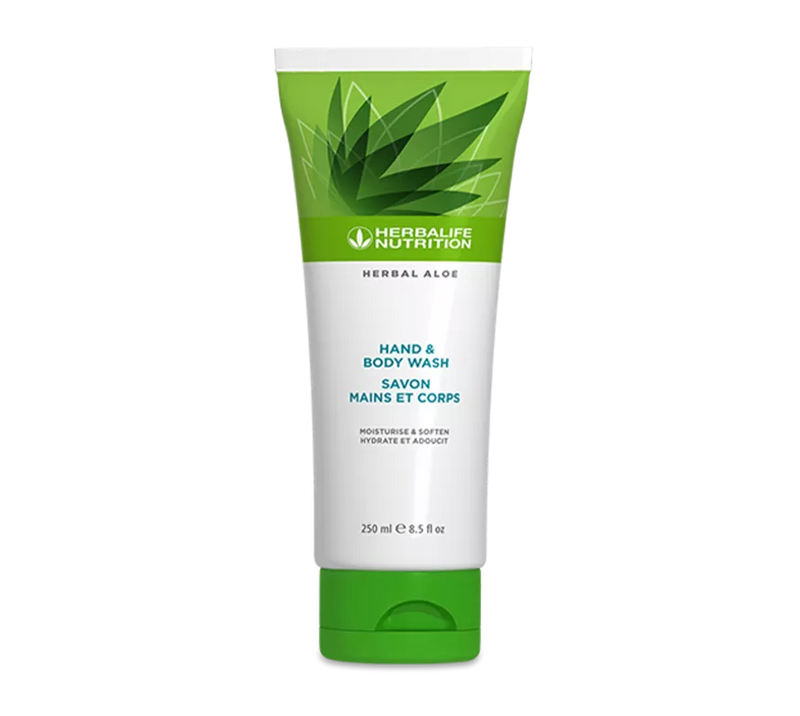 Herbal Aloe bagnoschiuma mani e corpo con Aloe Vera 250 ml
