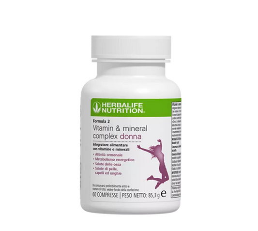 Formula 2 Vitamin Mineral Complex Donna integratore multivitaminico