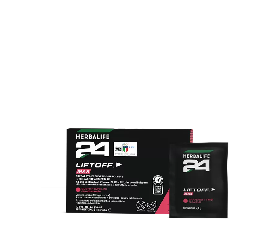 Herbalife24 LiftOff Max integratore energetico sportivo 10 bustine