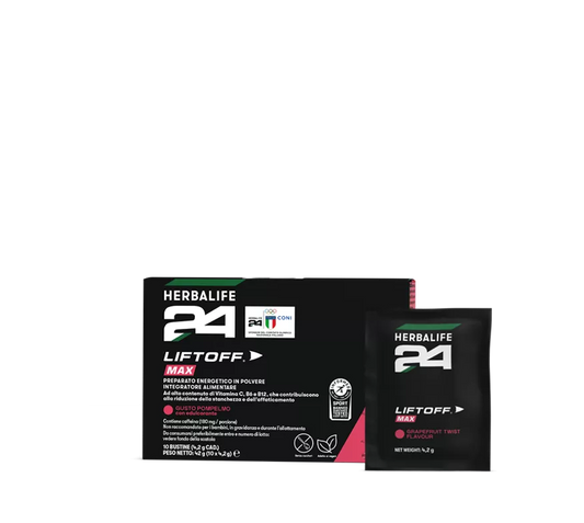 Herbalife24 LiftOff Max integratore energetico sportivo 10 bustine