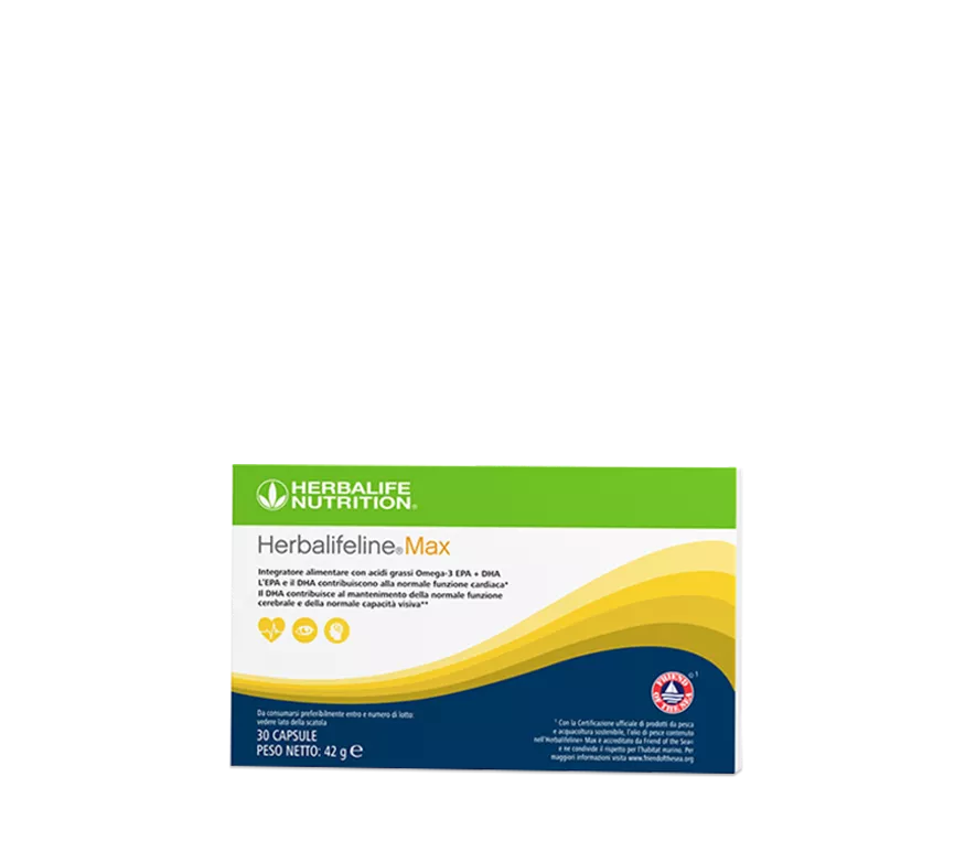 Herbalifeline Max integratore Omega 3 EPA DHA in capsule